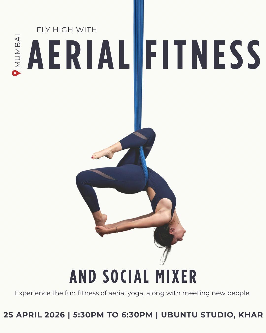 Aerial Yoga Fitness and Social Mixer
